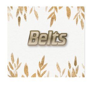 Men/Women/Unisex Belts